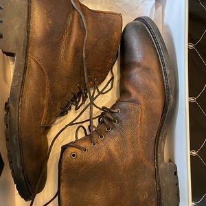 Genuine leather boots